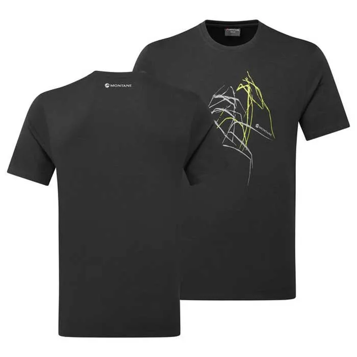 Montane Abstract Mountain T-shirt Med Korta ärmar