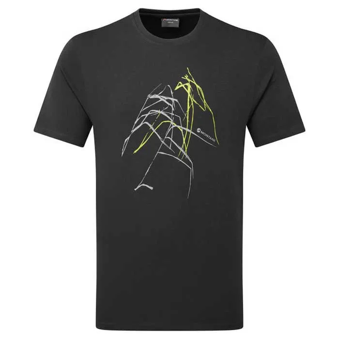 Montane Abstract Mountain T-shirt Med Korta ärmar