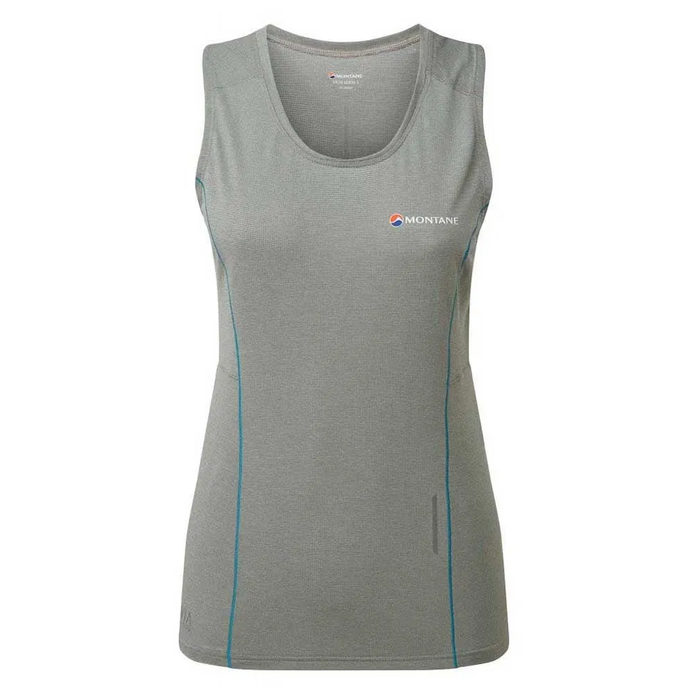 Montane Blade ärmlös T-shirt, Stratus grey