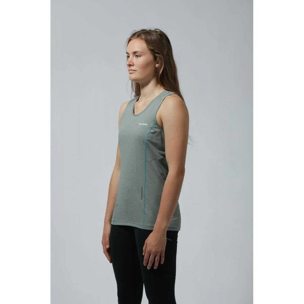 Montane Blade ärmlös T-shirt, Stratus grey
