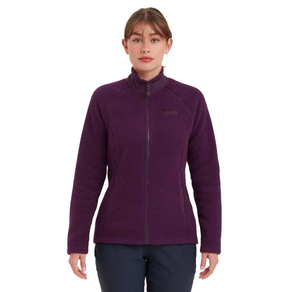 Montane Chonos Fleecejacka Med Dragkedja, Saskatoon berry