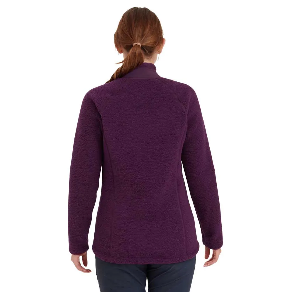 Montane Chonos Fleecejacka Med Dragkedja, Saskatoon berry