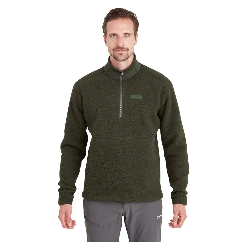 Montane Chonos Smock Fleece, Oak green Montane Chonos Smock Fleece, Oak green