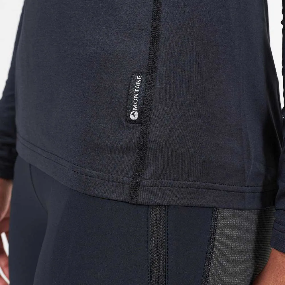 Montane Dart Thermo Långärmad Baslager, Black