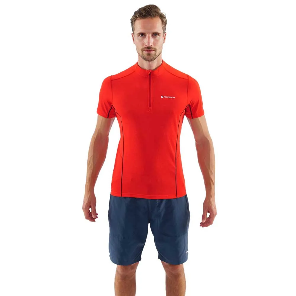 Montane Dart Zip T-shirt Med Korta ärmar