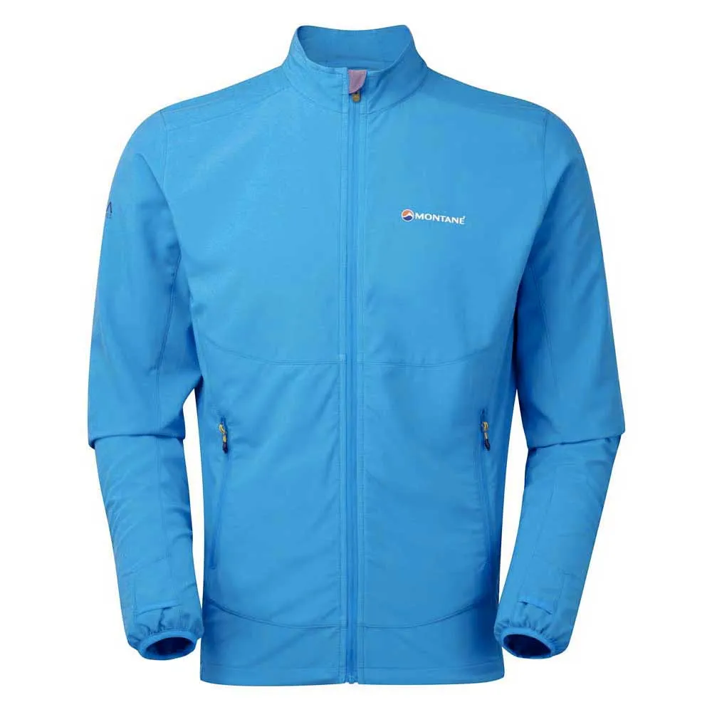 Montane Dynamo Via Softshelljacka, Blue spark Montane Dynamo Via Softshelljacka, Blue spark