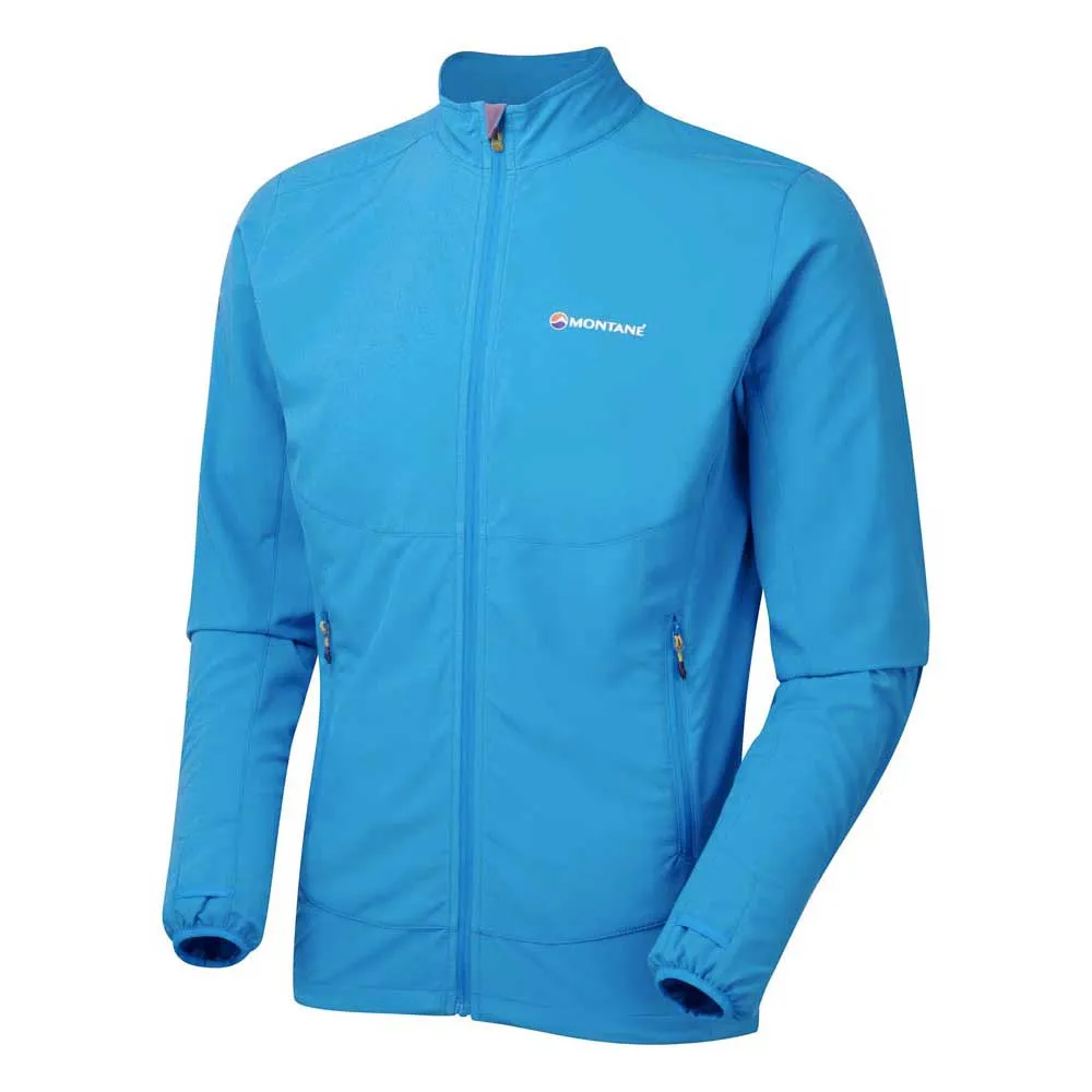 Montane Dynamo Via Softshelljacka, Blue spark Montane Dynamo Via Softshelljacka, Blue spark