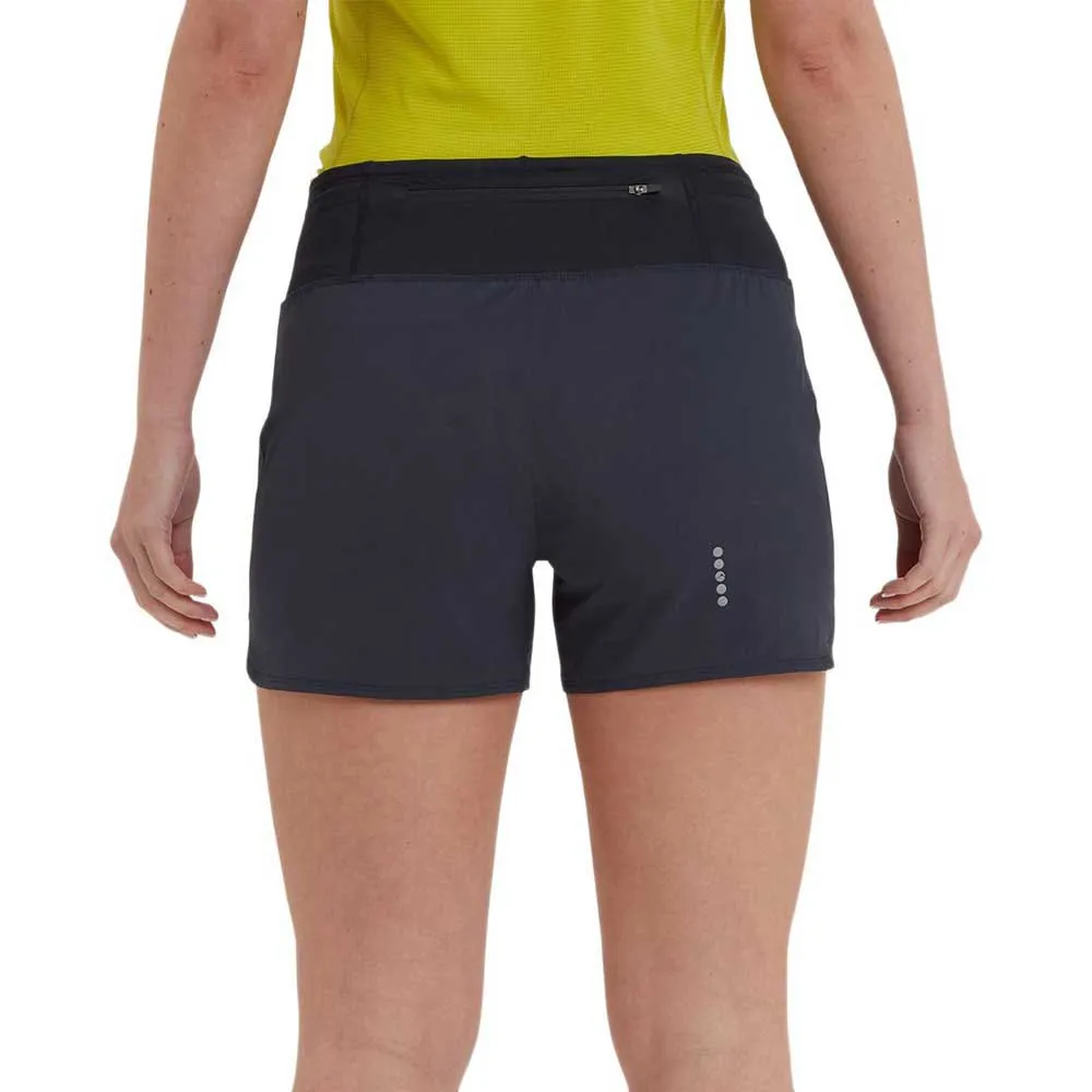 Montane F Slipstream 4in Shorts, Eclipse blue