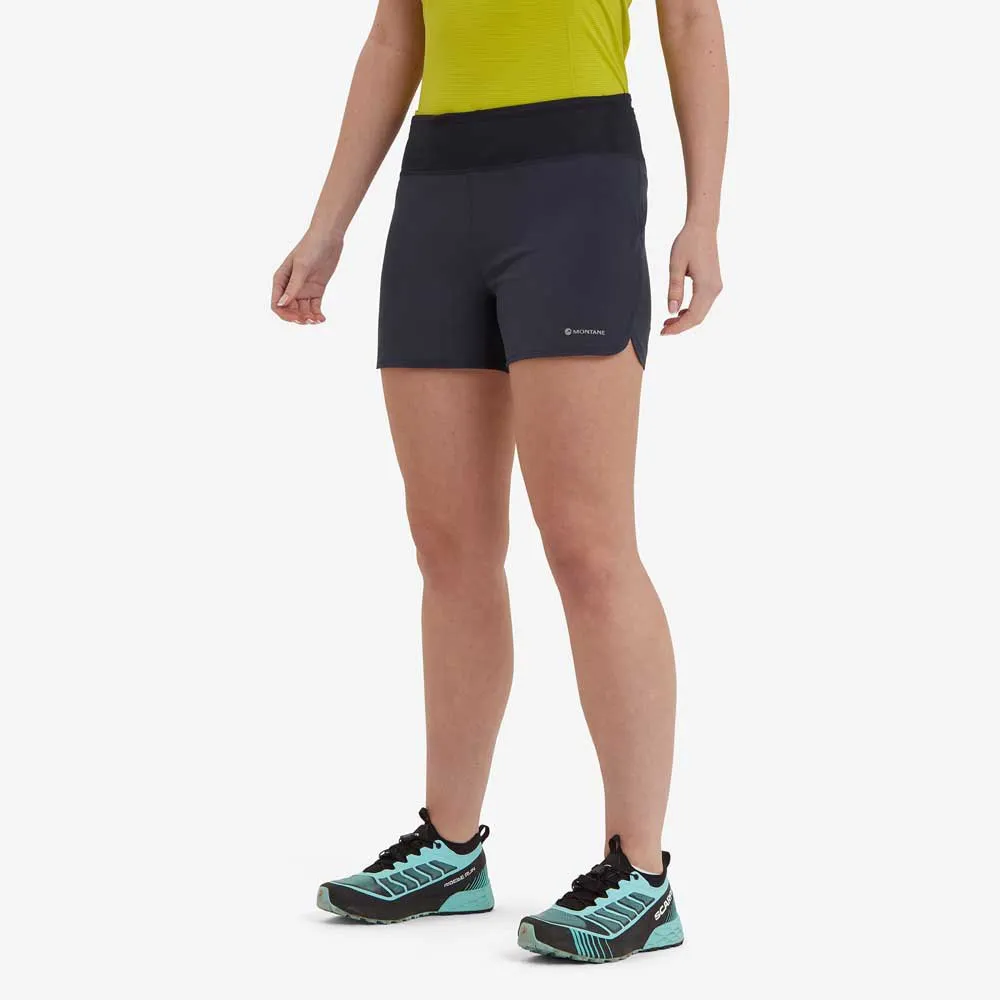Montane F Slipstream 4in Shorts, Eclipse blue