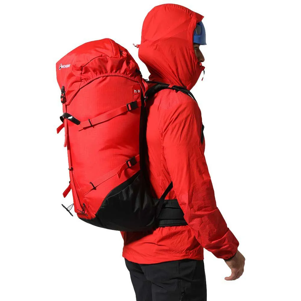 Montane Fast Alpine 40l Ryggsäck, Flag red