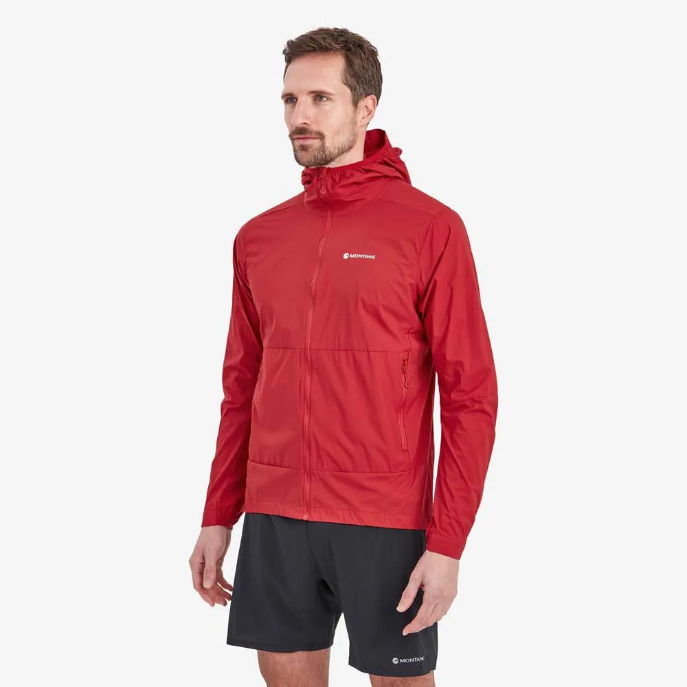 Montane Feather Lite Tröja Med Huva, Acer red
