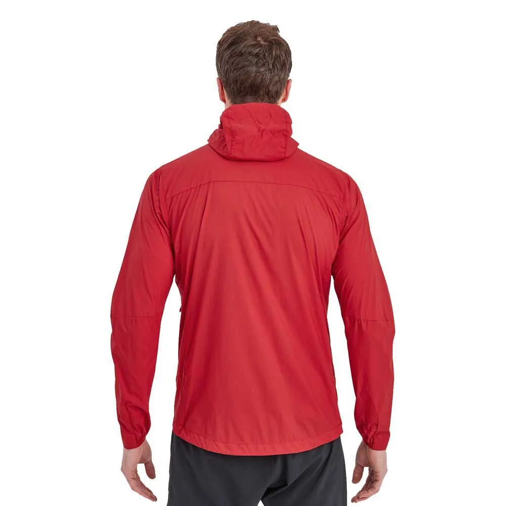 Montane Feather Lite Tröja Med Huva, Acer red