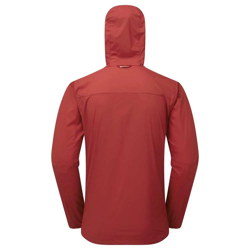 Montane Feather Lite Tröja Med Huva, Acer red