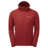 Montane Feather Lite Tröja Med Huva, Acer red