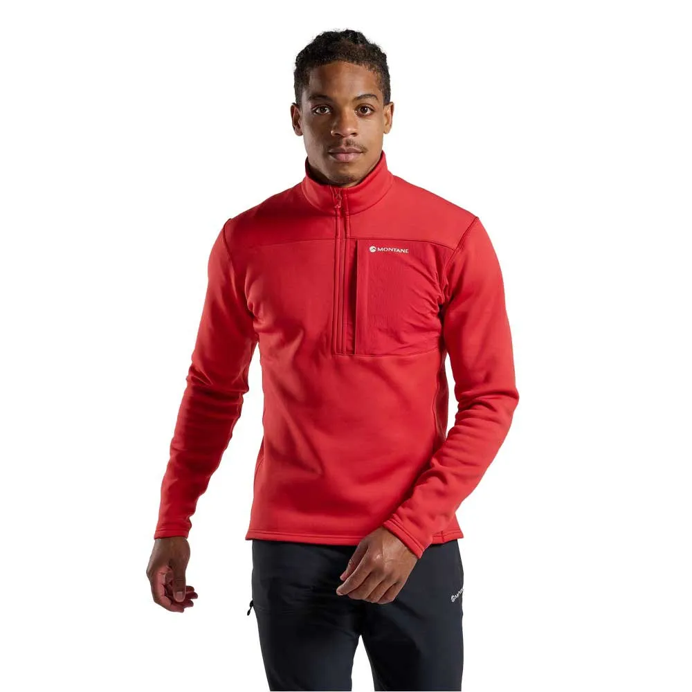 Montane Fury Xt Tröja Med Halv Dragkedja, Acer red Montane Fury Xt Tröja Med Halv Dragkedja, Acer red