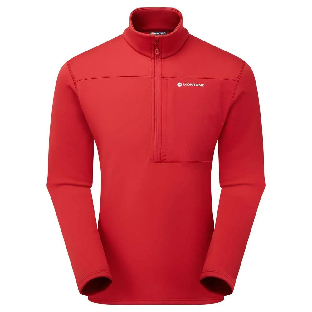 Montane Fury Xt Tröja Med Halv Dragkedja, Acer red Montane Fury Xt Tröja Med Halv Dragkedja, Acer red