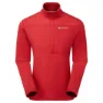 Montane Fury Xt Tröja Med Halv Dragkedja, Acer red