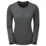 Montane Mono T-shirt Med Lång ärm, Charcoal