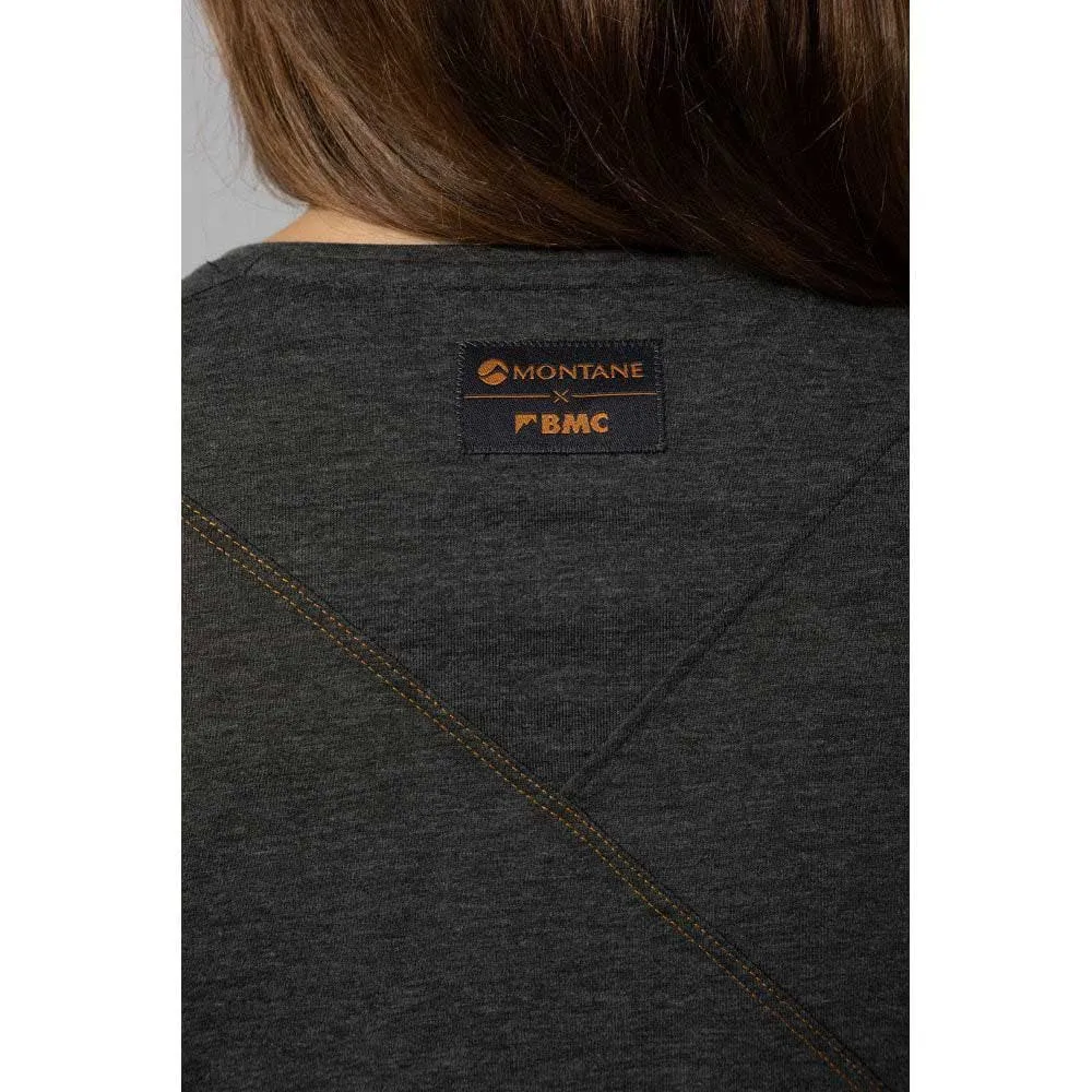 Montane Mono T-shirt Med Lång ärm, Charcoal Montane Mono T-shirt Med Lång ärm, Charcoal