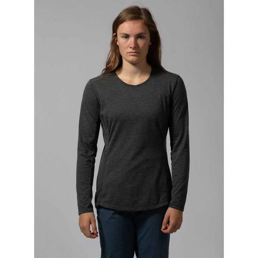 Montane Mono T-shirt Med Lång ärm, Charcoal Montane Mono T-shirt Med Lång ärm, Charcoal