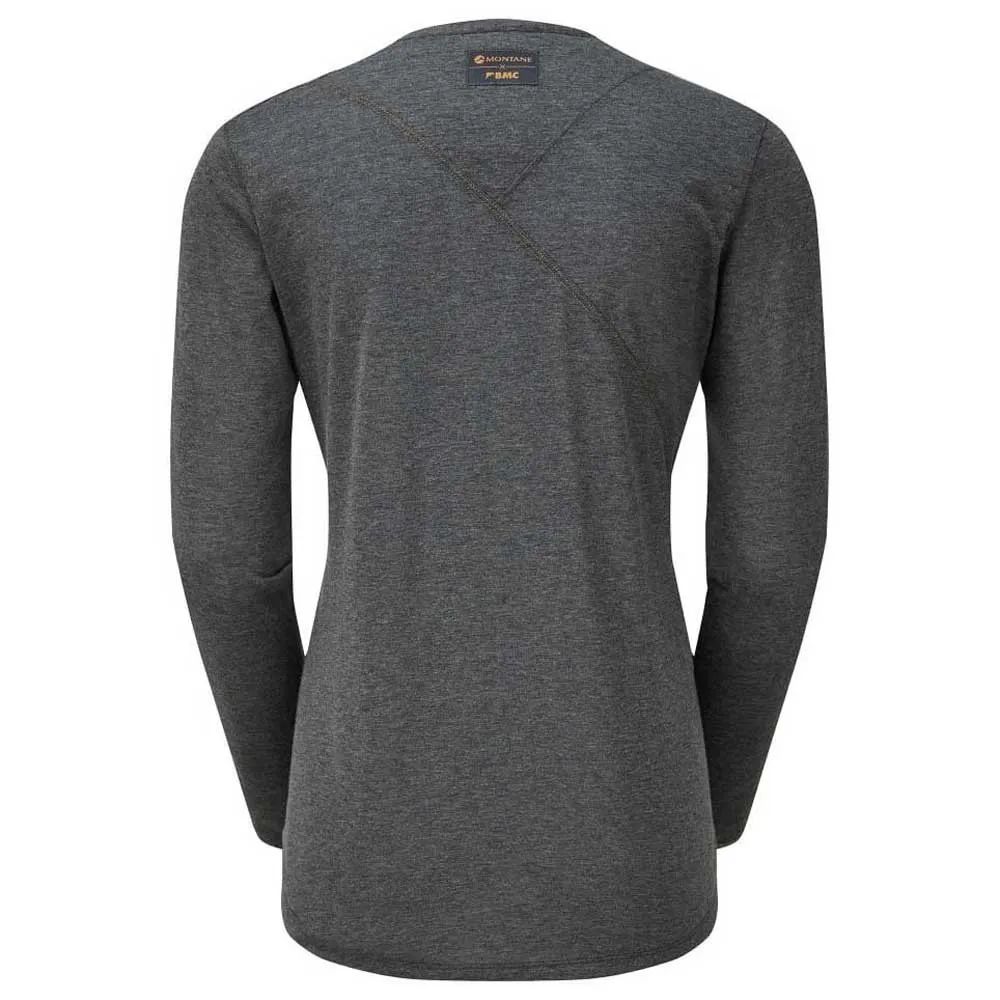 Montane Mono T-shirt Med Lång ärm, Charcoal Montane Mono T-shirt Med Lång ärm, Charcoal