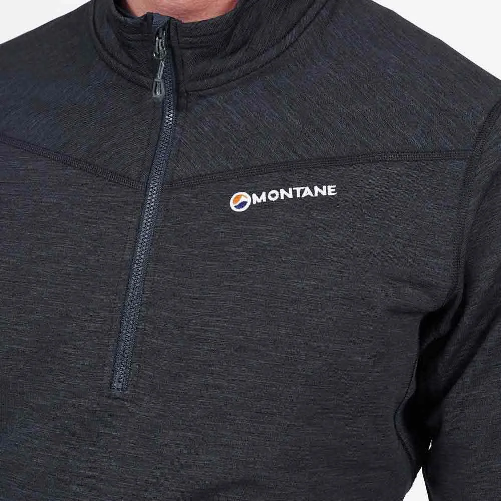 Montane Protium Fleecejacka Med Huva, Charcoal