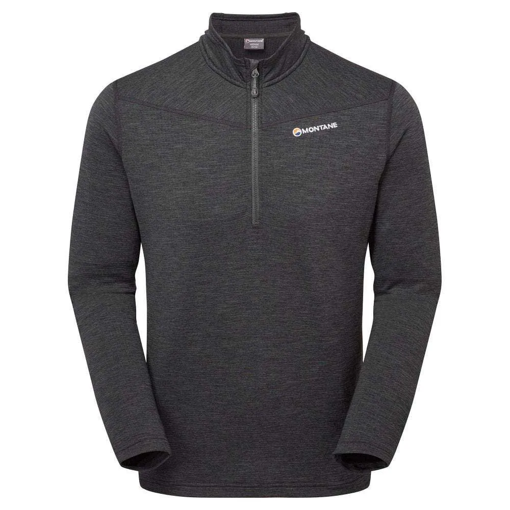 Montane Protium Fleecejacka Med Huva, Charcoal