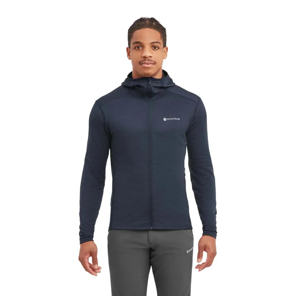 Montane Protium Lite Fleecejacka Med Huva