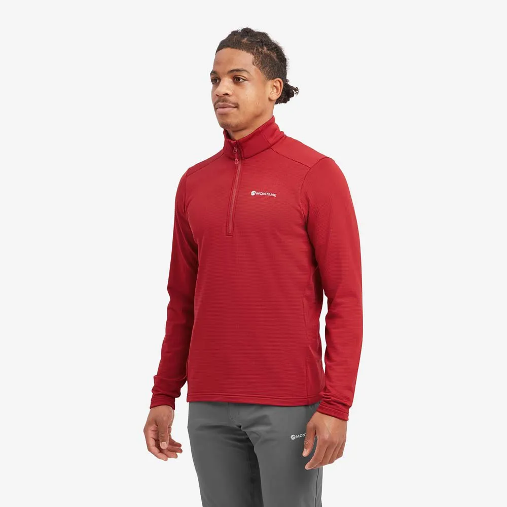 Montane Protium Pull-on Fleece Med Halv Dragkedja