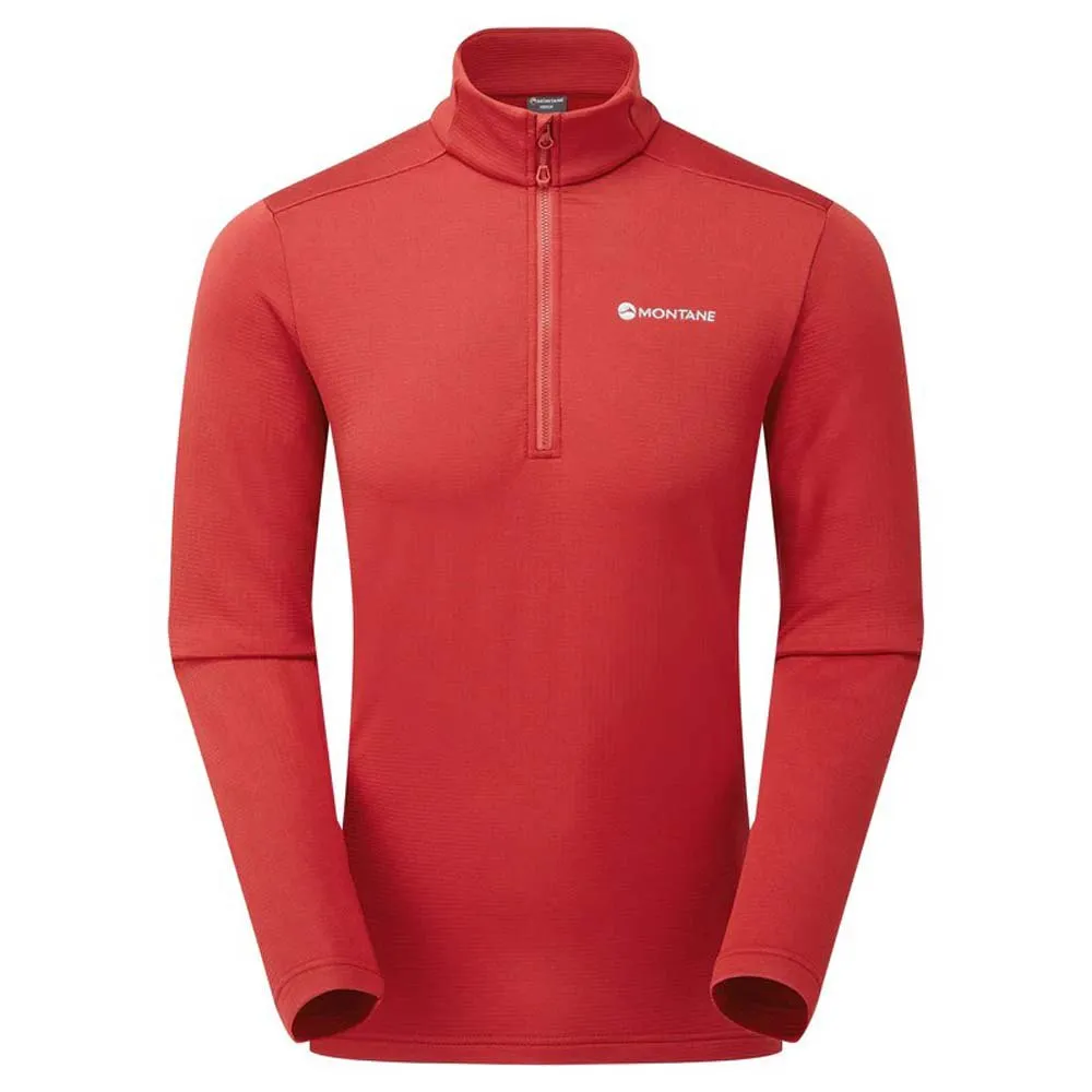 Montane Protium Pull-on Fleece Med Halv Dragkedja