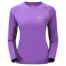 Montane Sonic T-shirt Med Lång ärm, Dahlia