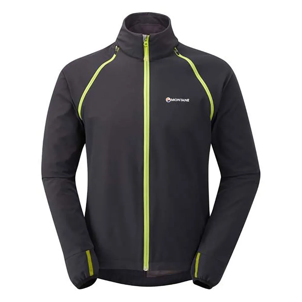 Montane Syke Softshelljacka, Black Montane Syke Softshelljacka, Black