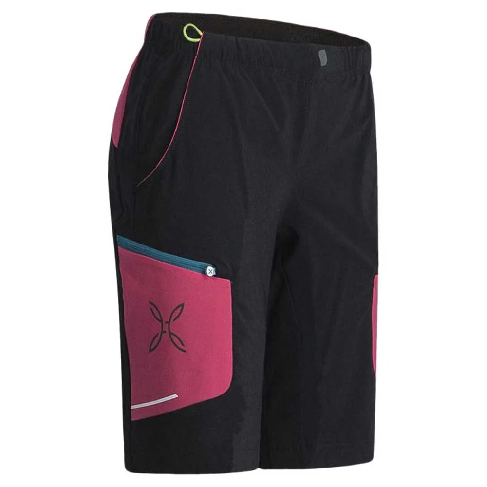 Montura Brick Shorts, Black / pink sugar