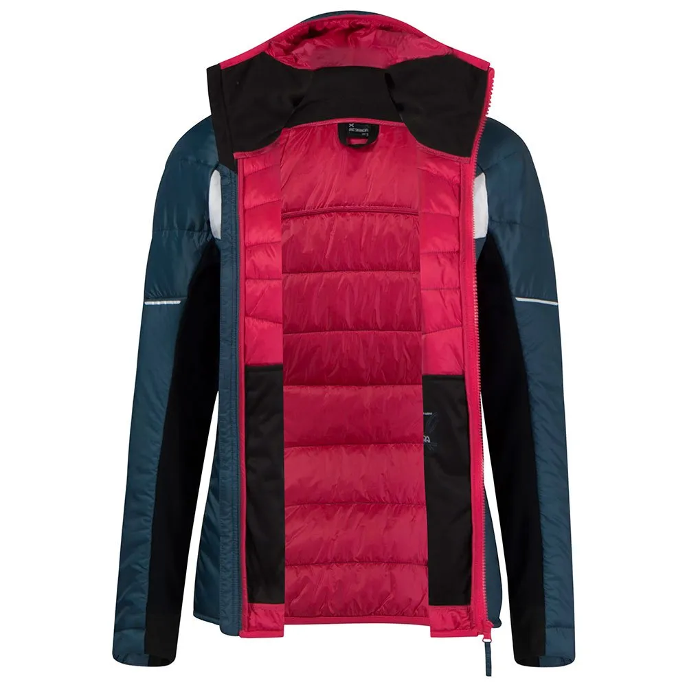 Montura Cervino Hoody Fleecejacka Med Huva, Ash blue / pink sugar Montura Cervino Hoody Fleecejacka Med Huva, Ash blue / pink sugar