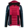 Montura Cervino Hoody Fleecejacka Med Huva, Ash blue / pink sugar