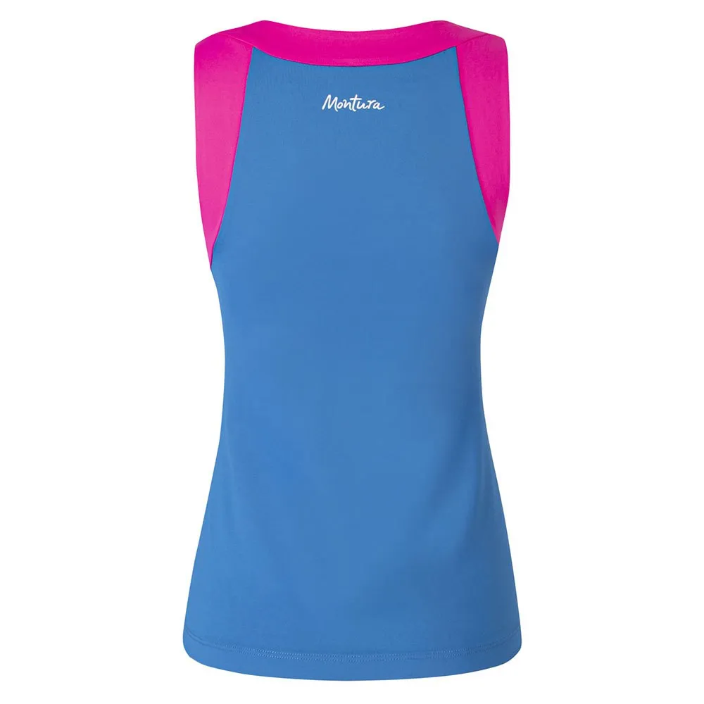 Montura Felicity ärmlös T-shirt, Deep blue / intense violet