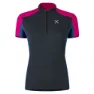 Montura Mountain Zip T-shirt Med Korta ärmar, Anthracite / intense violet
