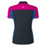 Montura Mountain Zip T-shirt Med Korta ärmar, Anthracite / intense violet