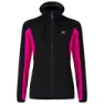 Montura Premium Wind Fleecejacka Med Huva, Black / intense violet