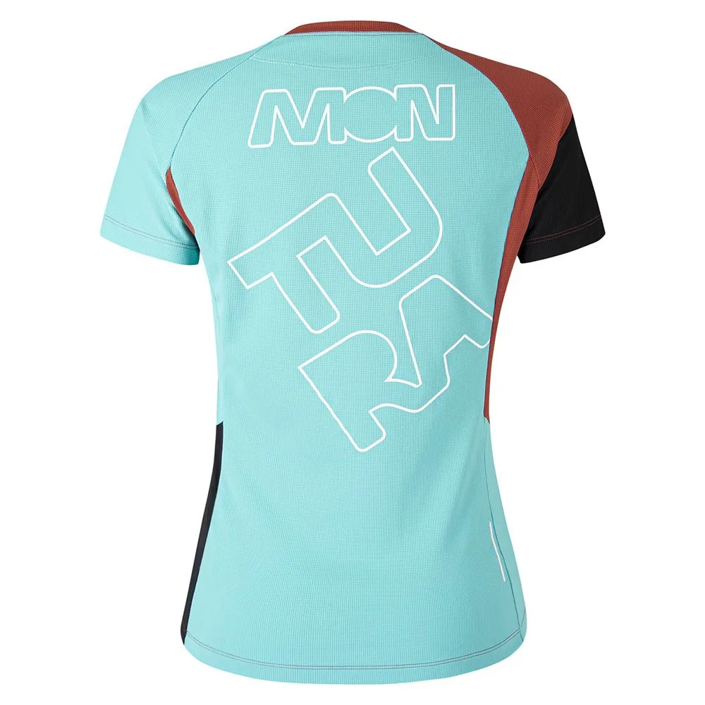Montura Rock T-shirt Med Korta ärmar, Tobacco / care blue