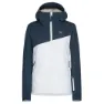 Montura Ski Fleece Med Halv Dragkedja, White / ash blue
