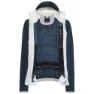 Montura Ski Fleece Med Halv Dragkedja, White / ash blue