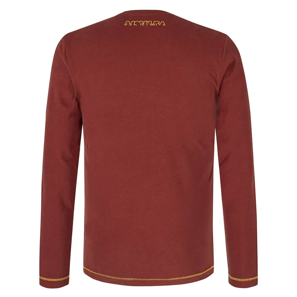 Montura Sporty 2 T-shirt Med Lång ärm, Tobacco / warm gold
