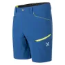 Montura Stretch Walk Shorts, Deep blue / green lime