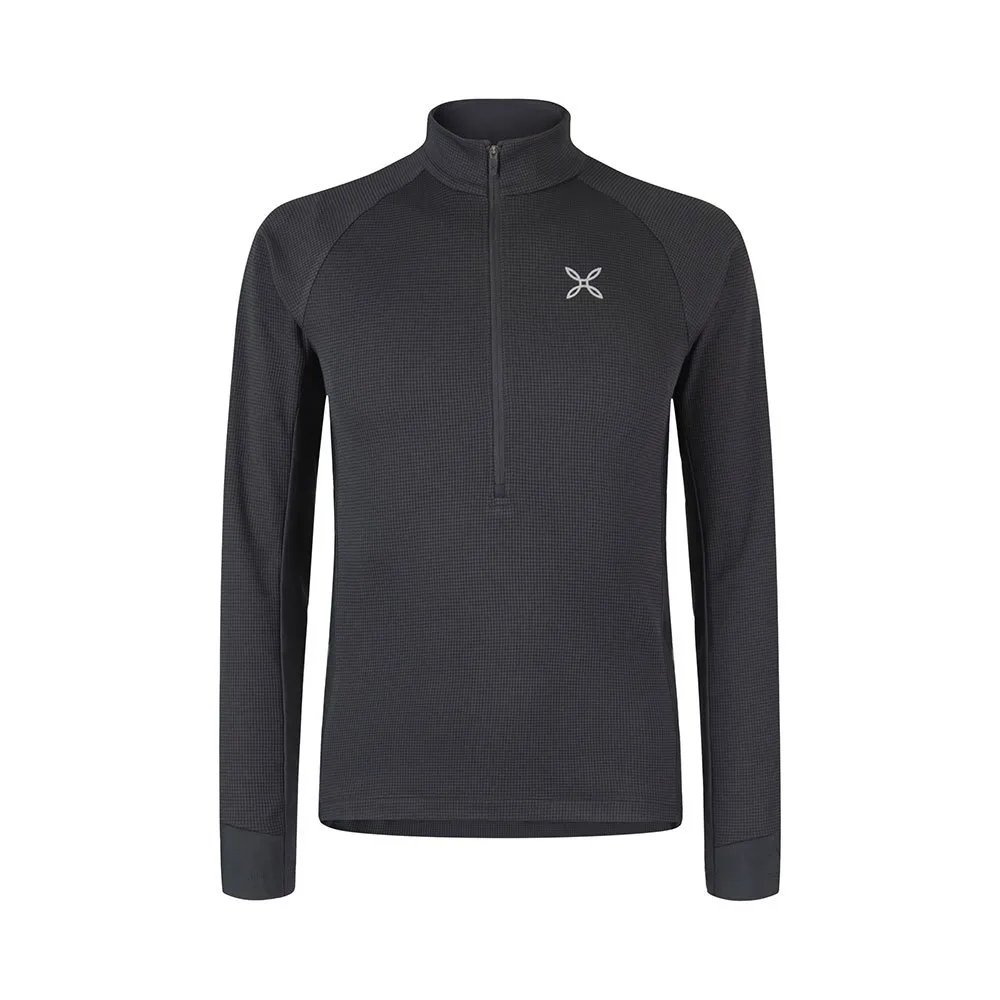 Montura Thermic 2 Fleece Med Halv Dragkedja, Black