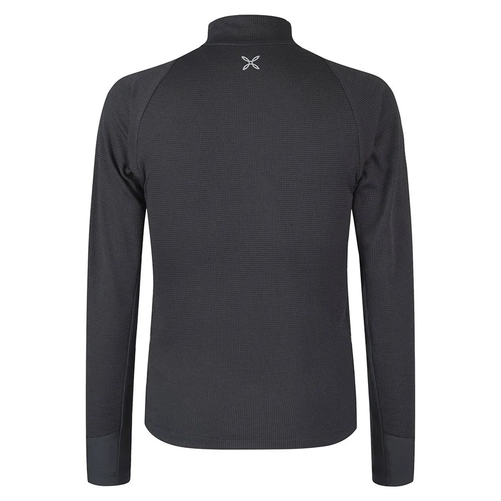 Montura Thermic 2 Fleece Med Halv Dragkedja, Black