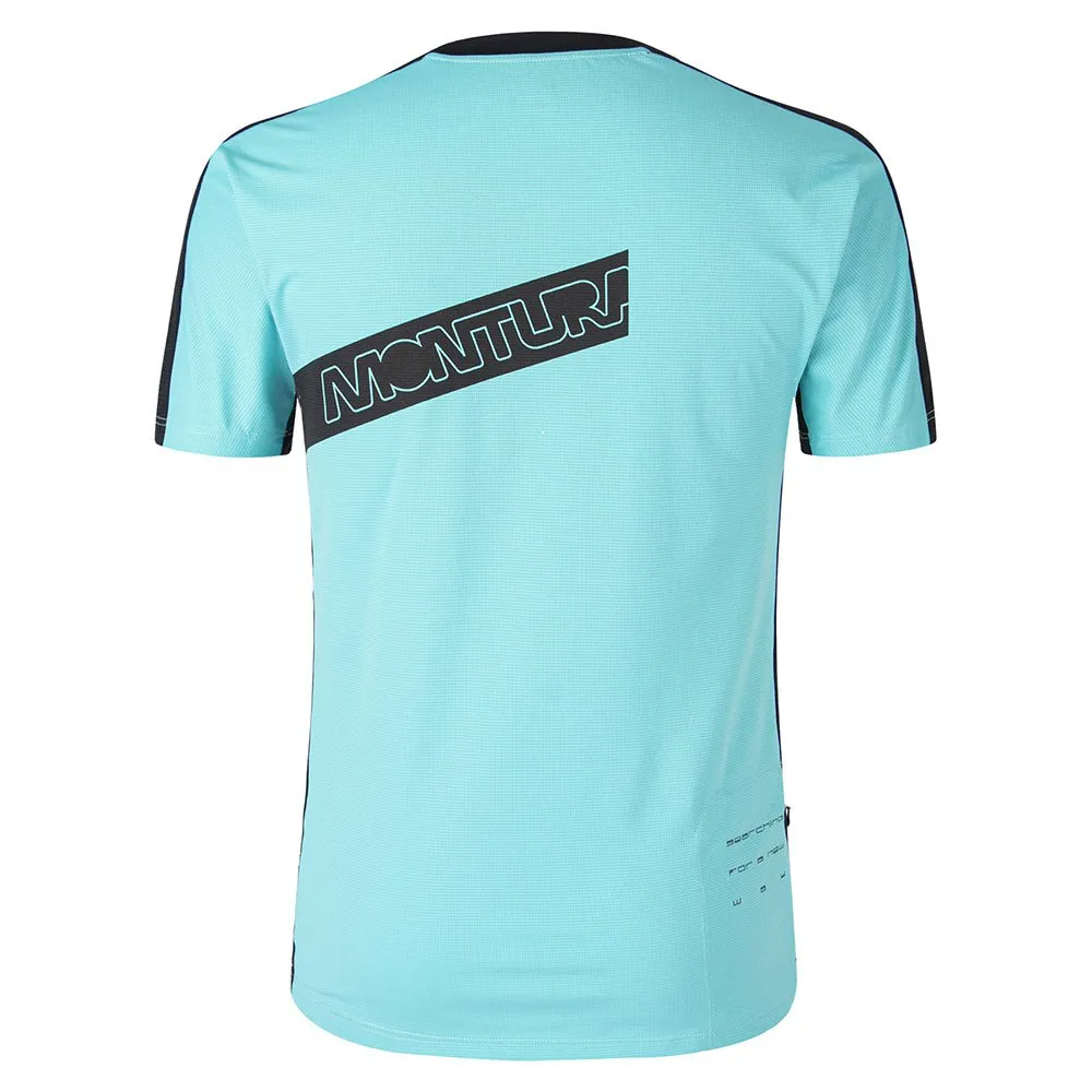 Montura Way T-shirt Med Korta ärmar, Care blue / black