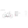 Monty Indie 700c Altus M315 2x8s 2023 Cykel