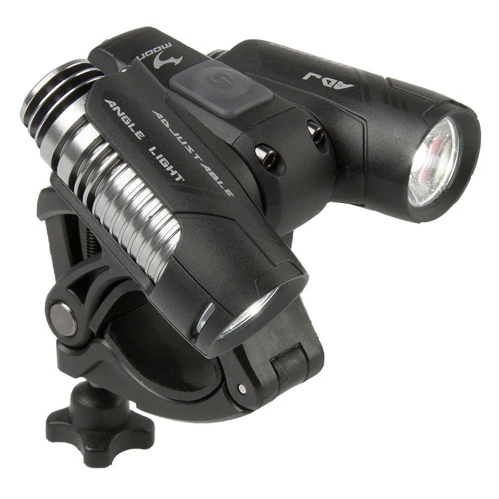 Moon Adj 1300 Framlampa, Black / white, 1300 Lumens Moon Adj 1300 Framlampa, Black / white, 1300 Lumens