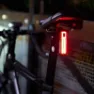 Moon Helix Max Bakljus, Black / red, 250 Lumens
